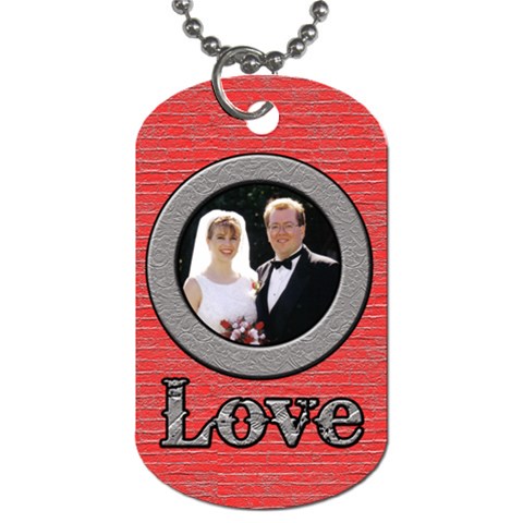 Valentinedogtag By Patti And Michelle Front
