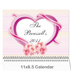 Calendar 2011 - Wall Calendar 11  x 8.5  (12-Months)