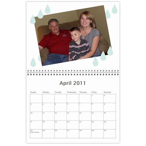 Calendar 2011 By Danny Caulder Apr 2011