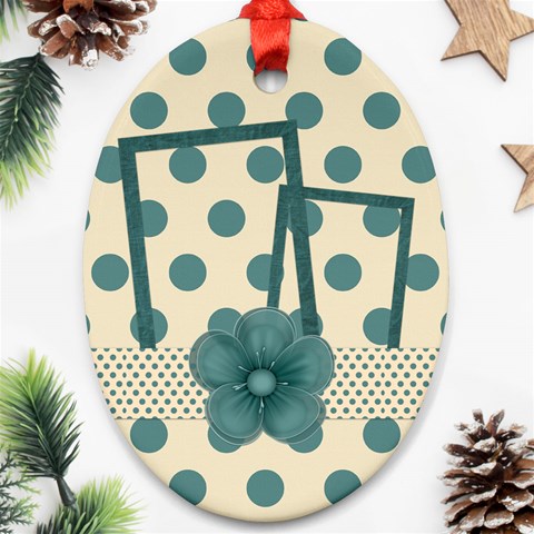 Kit H&h Oval Ornament 1 By Lisa Minor Front
