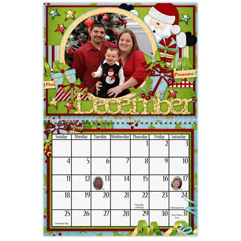 2011 Calendar By Sweetheaven Dec 2011