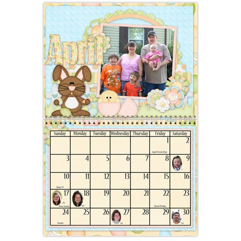 2011 Calendar By Sweetheaven Apr 2011
