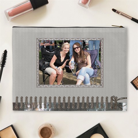 Friends Forever Xl Cosmetic Bag By Lil Back