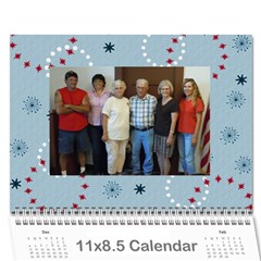 Sue calendar - Wall Calendar 11  x 8.5  (12-Months)