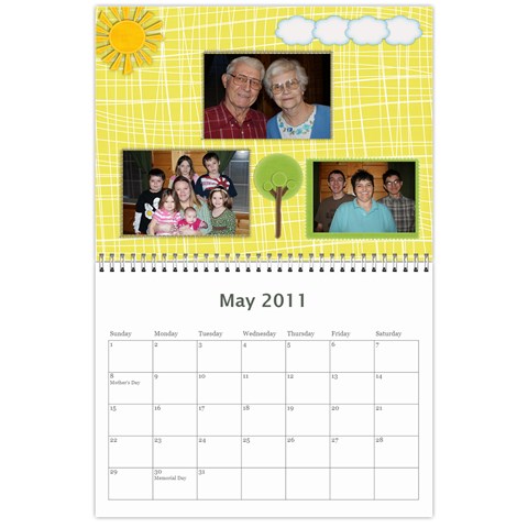 Sue Calendar By Breanne May 2011