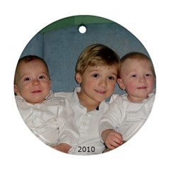 cousins2010 - Round Ornament (Two Sides)