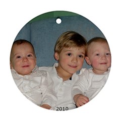 cousins2010 - Round Ornament (Two Sides)