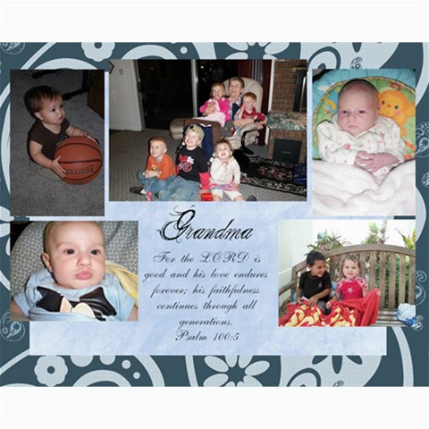 Great Grandkid Collage By Melissa Bush 10 x8  Print - 1