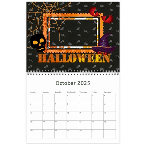 Calendar 2025 By Joely Oct 2025