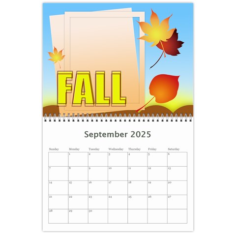 Calendar 2025 By Joely Sep 2025