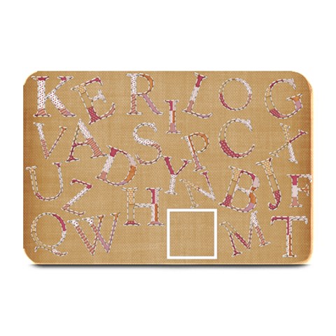 Alphabet Place Mat By Lisa Minor 18 x12  Plate Mat