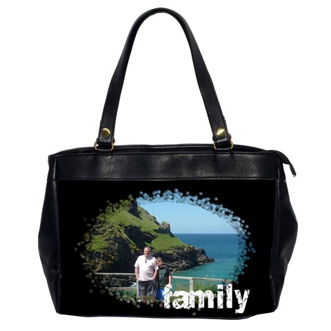 Family Love Oversized Office Bag By Catvinnat Front