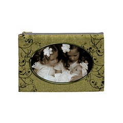 Golden Oval Medium Cosmetic Bag (7 styles) - Cosmetic Bag (Medium)