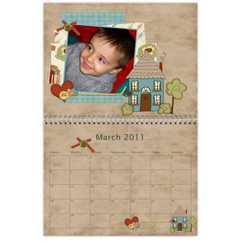 Calendar2011 3! By Galya Mar 2011