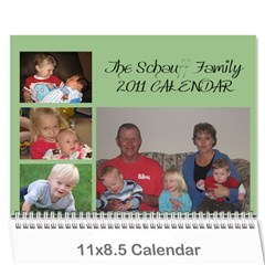 Schauff Christmas Calendar - Wall Calendar 11  x 8.5  (12-Months)