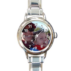 MiMi s Watch - Round Italian Charm Watch