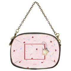 Love pink - Chain Purse (Two Sides)
