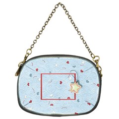 Love blue - Chain Purse (Two Sides)