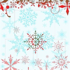 2 of 2 snowflake scrapbook page - ScrapBook Page 12  x 12 