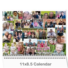 myers calendar 2010 - Wall Calendar 11  x 8.5  (12-Months)