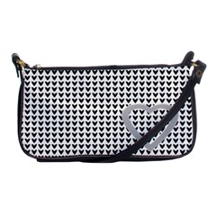 Black hearts - Shoulder Clutch Bag Black hearts - Shoulder Clutch Bag