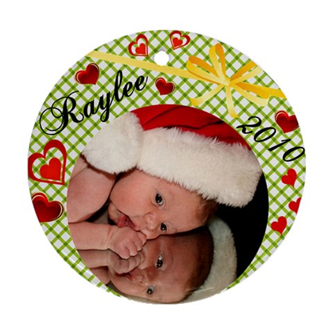 Raylee Ornament By Catherine Front