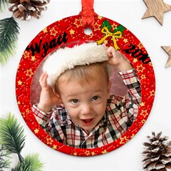 Wyatt s Ornament - Ornament (Round)