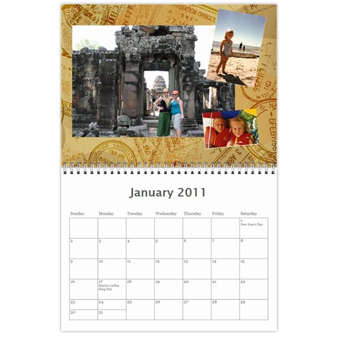 Dad Calendar By Cori Jan 2011