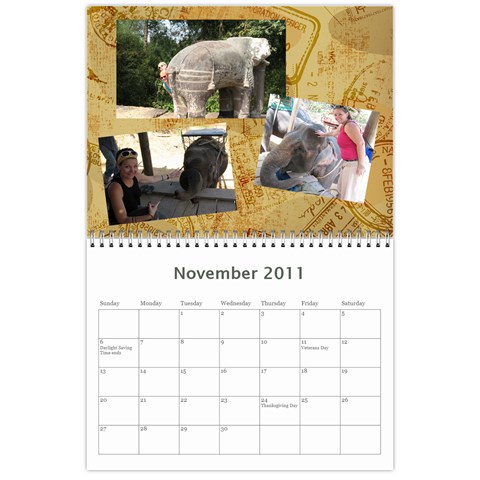 Dad Calendar By Cori Nov 2011