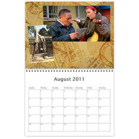 Dad Calendar By Cori Aug 2011
