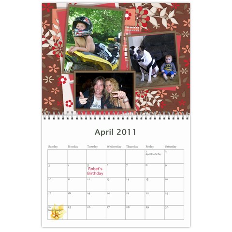 Moms Calendar 2011 By Angeline Petrillo Apr 2011