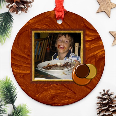 Who Doesn t Love Chocolate? Bakers Dozen Ornament 1 By Lisa Minor Front