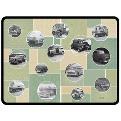 Bob s Quilt - Fleece Blanket (Large)