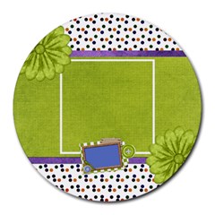 Aatb Round Mousepad 1 - Collage Round Mousepad