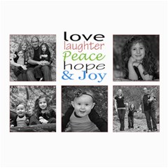 love and laughter card - 5  x 7  Photo Cards