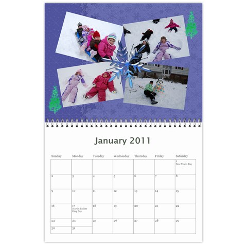 Calander 2011 By Adene Jan 2011