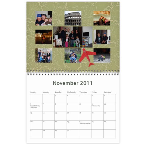 Calander 2011 By Adene Nov 2011