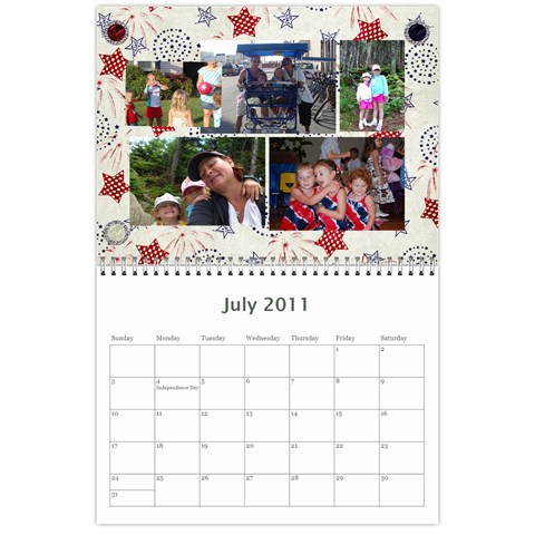 Calander 2011 By Adene Jul 2011