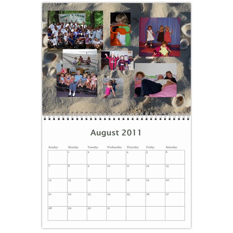Calander 2011 By Adene Aug 2011
