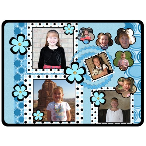 Erika By Melissa 80 x60  Blanket Front