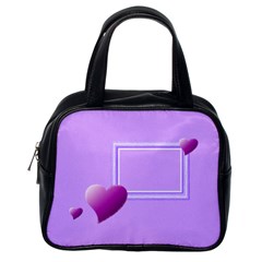Purple heart bag - Classic Handbag (One Side) Purple heart bag - Classic Handbag (One Side)