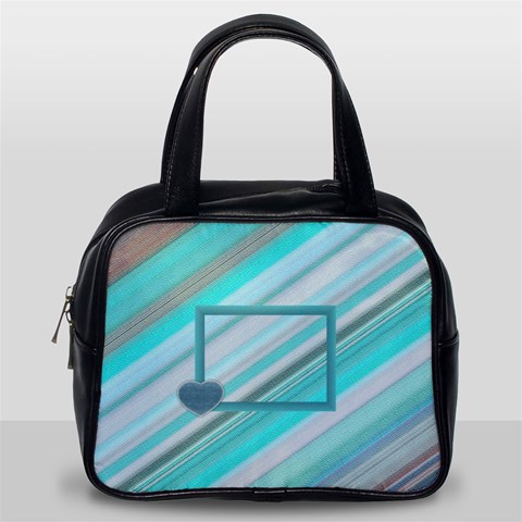 Blue Heart Bag By Daniela Front