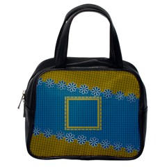 Orange blue bag - Classic Handbag (One Side) Orange blue bag - Classic Handbag (One Side)