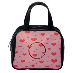 Hearts bag - Classic Handbag (One Side)