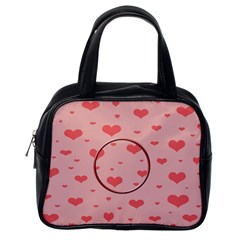 Hearts bag - Classic Handbag (One Side) Hearts bag - Classic Handbag (One Side)