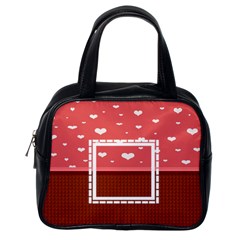 Red heart bag - Classic Handbag (One Side) Red heart bag - Classic Handbag (One Side)