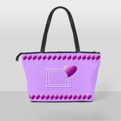 Purple Hearts Bag By Daniela Back
