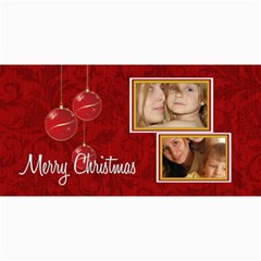 merry christmas - 4  x 8  Photo Cards