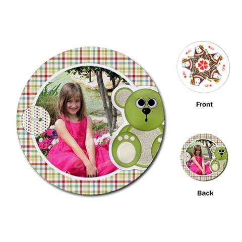 Hh Round Playing Cards 1 By Lisa Minor Front