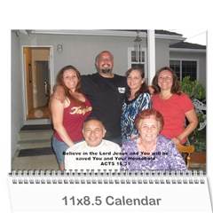 Rios 2011 - Wall Calendar 11  x 8.5  (12-Months)